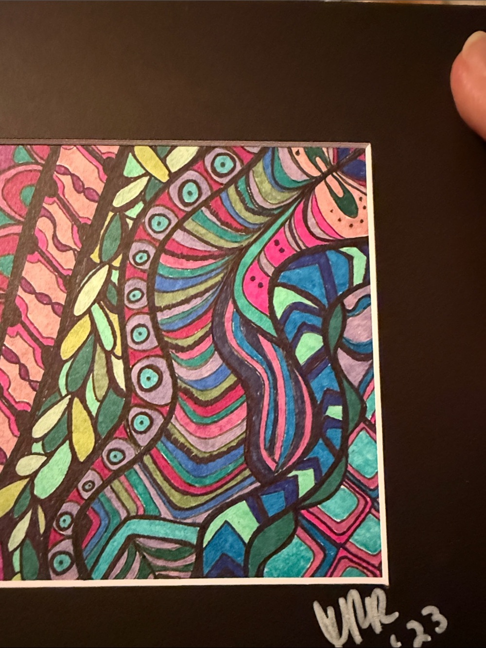 Original Intuitive Abstract Drawing - Picture 4 of 5